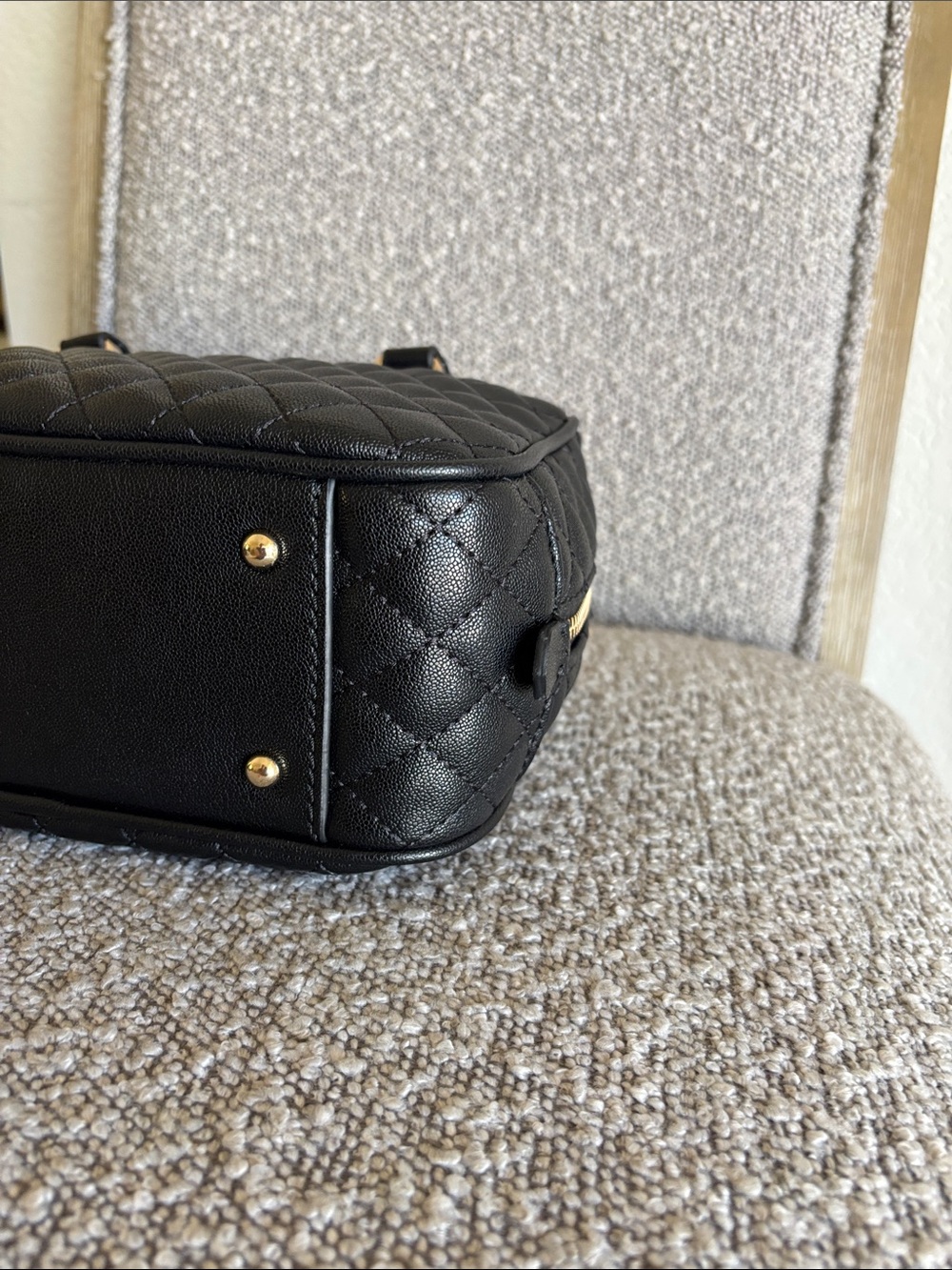 Guess Atabey Quilted Box Satchel Bag w/ Detachable Adjustable Strap New - Picture 15 of 16